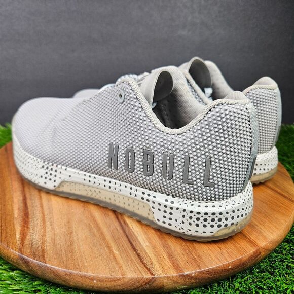 Nobull Outwork Edge Impact Womens Size 8.5 Gray Training Workout Shoes Sneakers - Picture 4 of 12